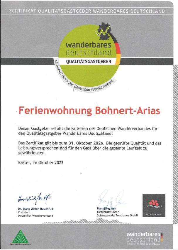 Ferienwohnung Bohnert-Arias Bad Peterstal-Griesbach Exterior foto